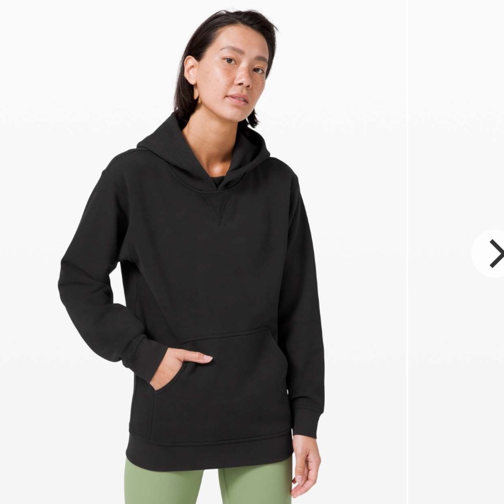 Lululemon All Yours Hoodie *Fleece Black size 4